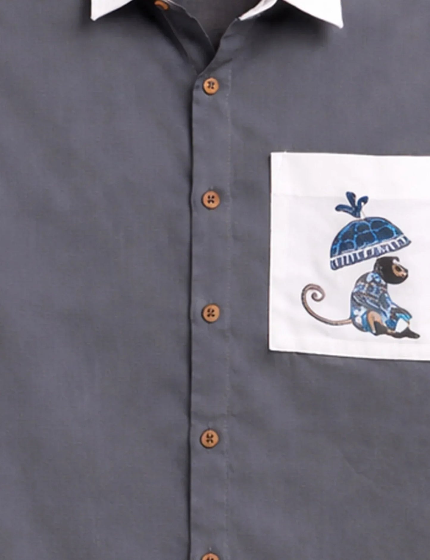 Grey Brand Printed Men's Shirt - XPST