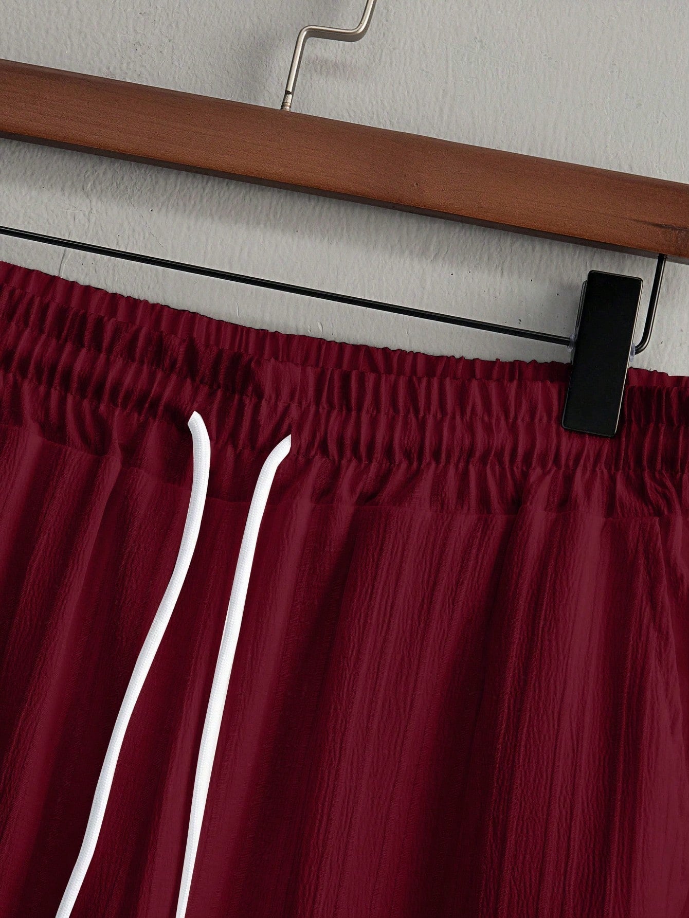 Premium White shirt & Maroon track Pent Co-ords set For Man -Lafabrila