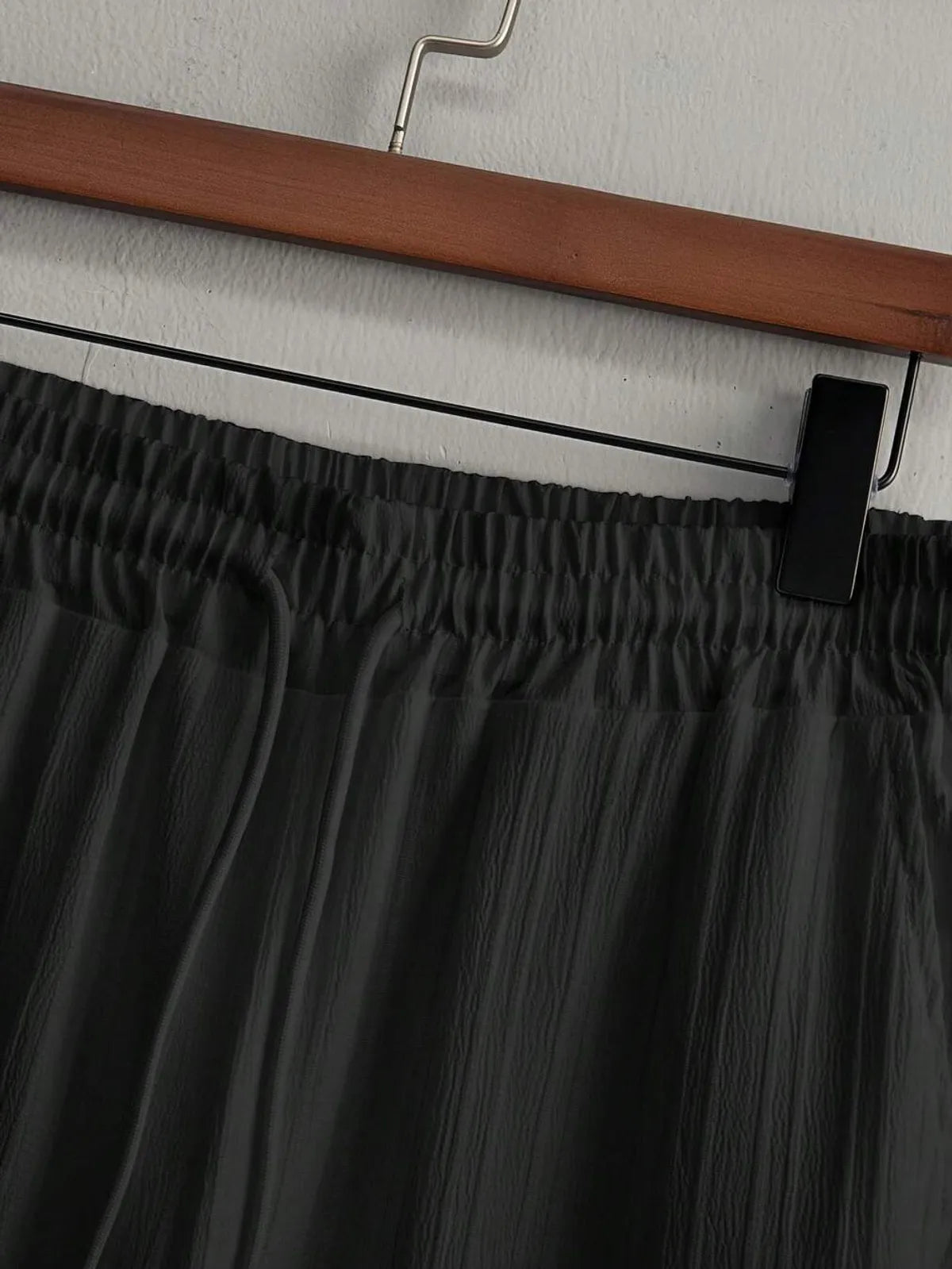 Premium white shirt & Black  track Pent Co-ord set For Man -Lafabrila