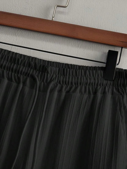 Premium Dark Red Shirt  & Black Track Pant  Premium Cotton Co-Ord Set For Men