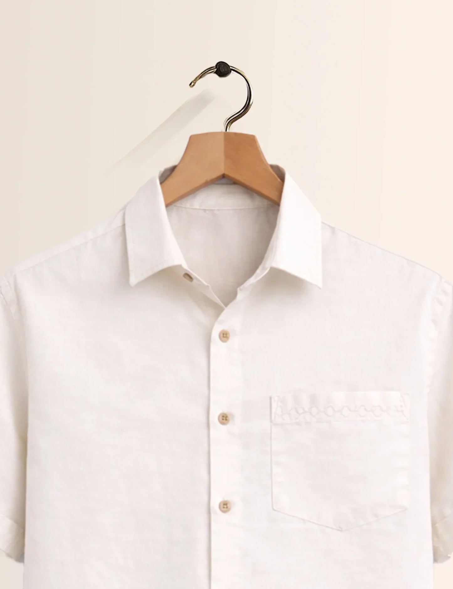Bottom Flower Printed Men's Shirt - XPST