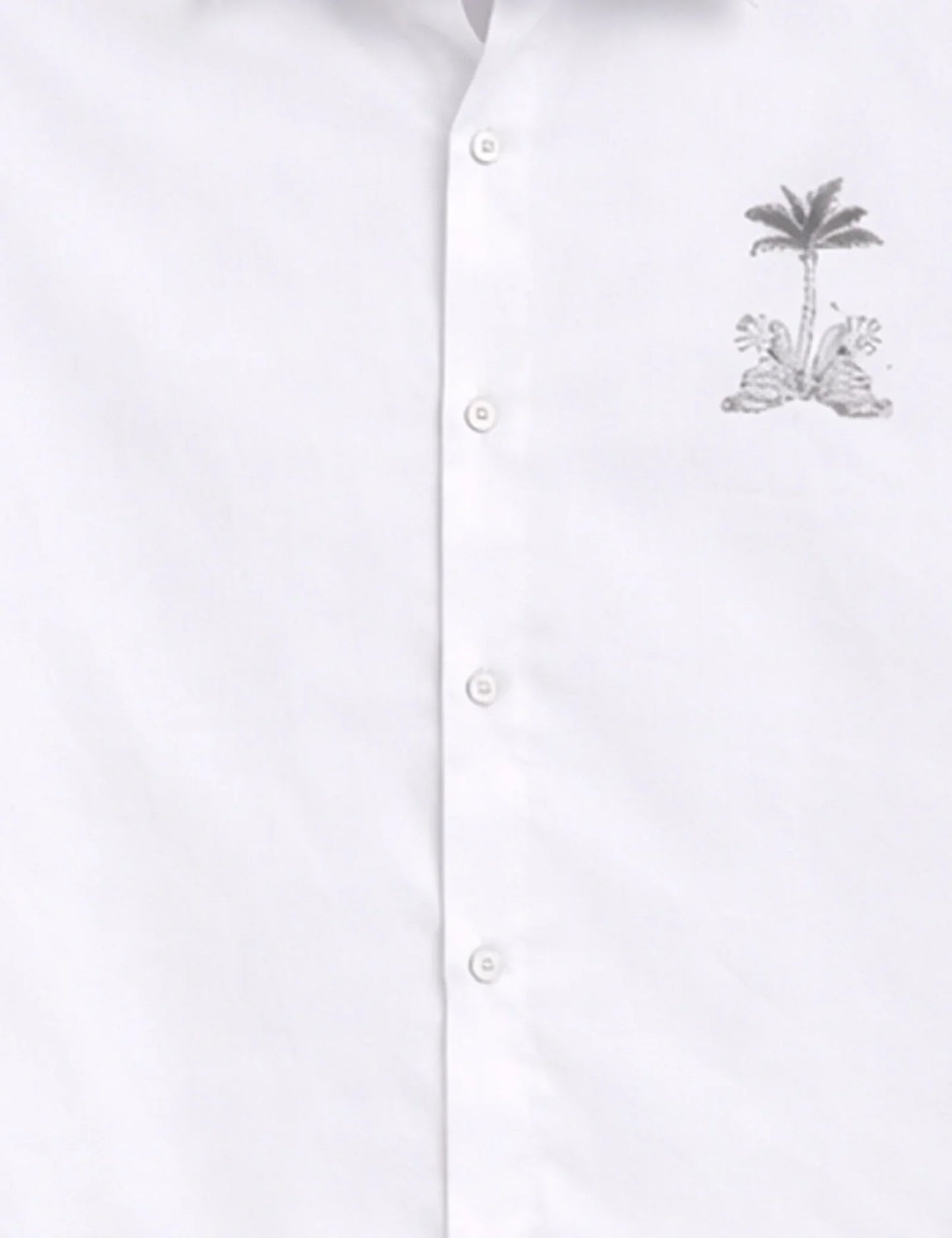 Bottom Grass Printed Men's Shirt - XPST